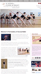 Mobile Screenshot of aocballet.com